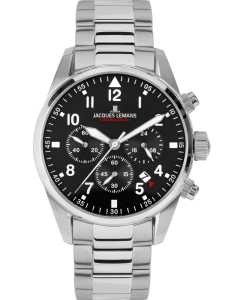 Купить Наручные часы Jacques Lemans 42-2C с хронографом в E-mobi