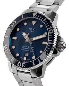 Купить Швейцарские механические наручные часы Tissot T-Sport Seastar T120.407.11.041.03  в E-mobi