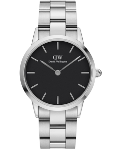 Купить Наручные часы Daniel Wellington Iconic Link 36 S Black в E-mobi