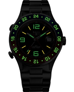 Купить Швейцарские механические титановые наручные часы BALL DG3038A-S2C-BK  в E-mobi