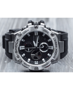 Купить Японские наручные часы Casio G-SHOCK GST-B100-1A с хронографом  в E-mobi