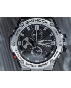 Купить Японские наручные часы Casio G-SHOCK GST-B100-1A с хронографом  в E-mobi