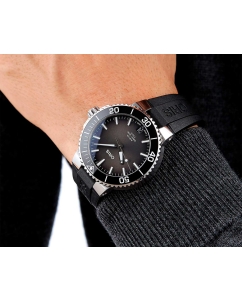 Купить Швейцарские механические наручные часы Oris 01-400-7769-4154-07-4-22-74FC  в E-mobi