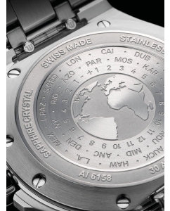 Купить Швейцарские механические наручные часы Maurice Lacroix AI6158-SS002-330-1 с хронографом  в E-mobi