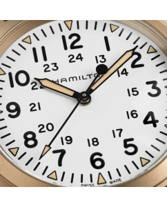 Купить Швейцарские механические титановые наручные часы Hamilton H69459510  в E-mobi