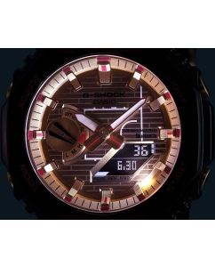 Купить Японские наручные часы Casio G-SHOCK GBM-2100RH-1A с хронографом  в E-mobi