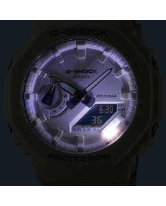 Купить Японские наручные часы Casio G-SHOCK GA-2100-7A7 с хронографом  в E-mobi