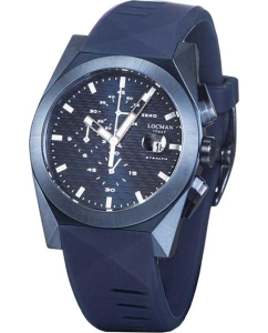 Купить Наручные часы Locman 0812B02SBLBLWHSB с хронографом  в E-mobi
