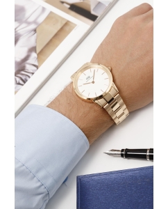 Купить Наручные часы Daniel Wellington Iconic Link 40 RG White  в E-mobi