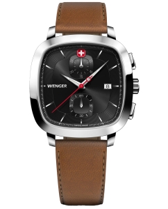 Купить Швейцарские наручные часы Wenger 01.1933.102 с хронографом в E-mobi