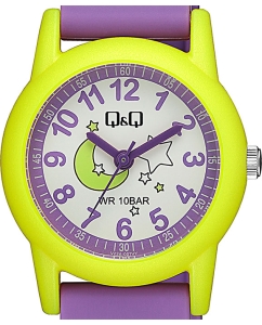Купить Японские наручные часы Q&amp;Q V22A-007VY  в E-mobi