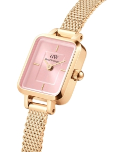 Купить Наручные часы Daniel Wellington Quadro Mini 15.4x18.2 Evergold G Blush  в E-mobi