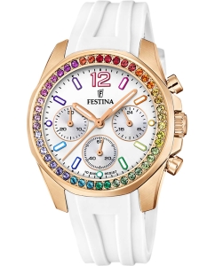 Купить Наручные часы Festina F20611/2 с хронографом в E-mobi