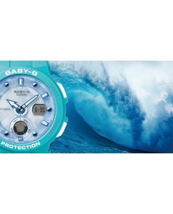 Купить Японские наручные часы Casio Baby-G BGA-250-2A с хронографом  в E-mobi