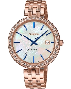 Купить Японские наручные часы Casio Sheen SHE-4052PG-2A в E-mobi