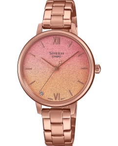 Купить Японские наручные часы Casio Sheen SHE-4548PG-4A в E-mobi