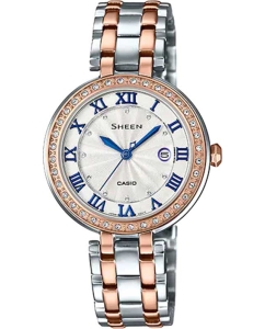 Купить Японские наручные часы Casio Sheen SHE-4034BSG-7B в E-mobi