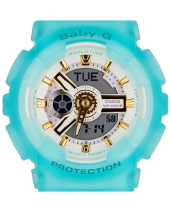 Купить Японские наручные часы Casio Baby-G BA-110SC-2AER с хронографом  в E-mobi