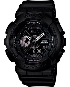 Купить Японские наручные часы Casio Baby-G BA-110BC-1A с хронографом в E-mobi