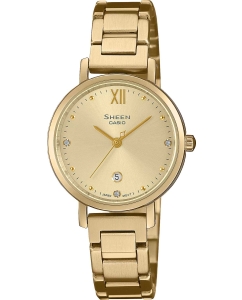 Купить Японские наручные часы Casio Sheen SHE-4540G-9A в E-mobi