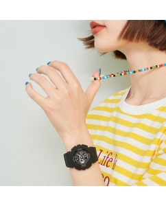 Купить Японские наручные часы Casio Baby-G BA-110XBC-1A с хронографом  в E-mobi