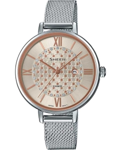 Купить Японские наручные часы Casio Sheen SHE-4059M-4A в E-mobi