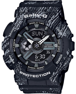 Купить Японские наручные часы Casio Baby-G BA-110TX-1A с хронографом в E-mobi