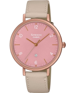 Купить Японские наручные часы Casio Sheen SHE-4562PGL-4A в E-mobi
