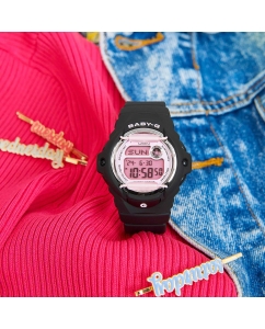 Купить Японские наручные часы Casio Baby-G BG-169U-1C с хронографом  в E-mobi