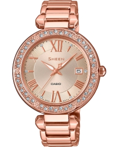 Купить Японские наручные часы Casio Sheen SHE-4057PG-4AUER в E-mobi