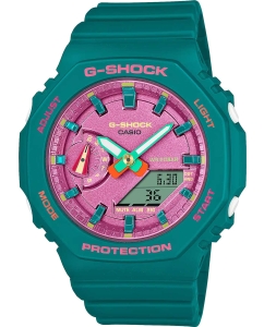 Купить Японские наручные часы Casio G-SHOCK GMA-S2100BS-3A с хронографом в E-mobi