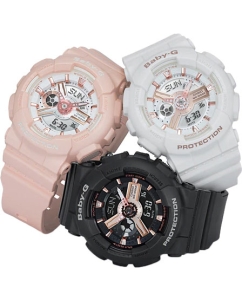 Купить Японские наручные часы Casio Baby-G BA-110RG-7A с хронографом  в E-mobi