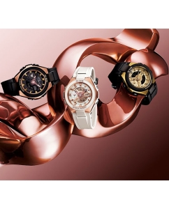 Купить Японские наручные часы Casio Baby-G MSG-400G-7A с хронографом  в E-mobi