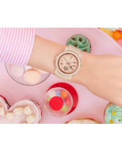 Купить Японские наручные часы Casio Baby-G BGA-290SW-4A с хронографом  в E-mobi
