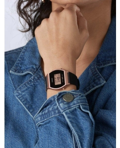 Купить Японские наручные часы Casio Collection LW-204-1AEF с хронографом  в E-mobi