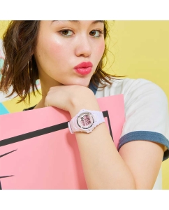 Купить Японские наручные часы Casio Baby-G BG-169U-4B с хронографом  в E-mobi