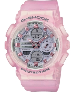 Купить Японские наручные часы Casio G-SHOCK GMA-S140NP-4A с хронографом в E-mobi