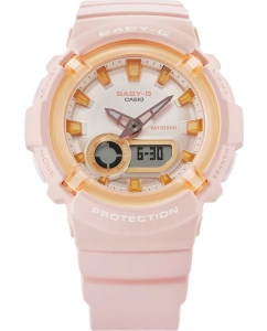 Купить Японские наручные часы Casio Baby-G BGA-280SW-4A с хронографом  в E-mobi