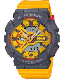 Купить Японские наручные часы Casio G-SHOCK GMA-S110Y-9A с хронографом в E-mobi