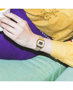 Купить Японские наручные часы Casio Vintage LA680WEGL-5 с хронографом  в E-mobi