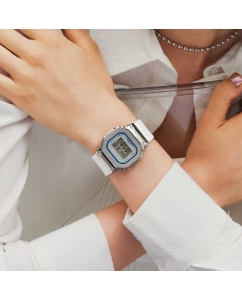 Купить Японские наручные часы Casio G-SHOCK GM-S5600LC-7E с хронографом  в E-mobi