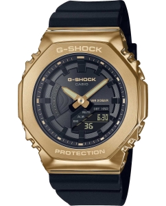 Купить Японские наручные часы Casio G-SHOCK GM-S2100GB-1A с хронографом в E-mobi