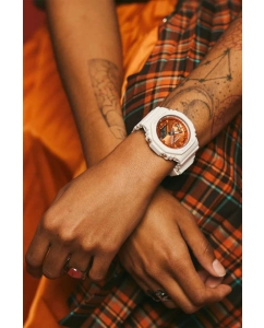 Купить Японские наручные часы Casio G-SHOCK GMA-S2100WS-7A с хронографом  в E-mobi