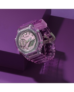 Купить Японские наручные часы Casio G-SHOCK GMA-S2100SK-4AER с хронографом  в E-mobi