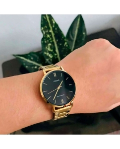 Купить Японские наручные часы Casio Collection LTP-VT01G-1B  в E-mobi