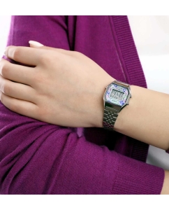 Купить Японские наручные часы Casio Vintage LA680WA-2C с хронографом  в E-mobi