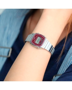 Купить Японские наручные часы Casio Vintage LA670WA-4 с хронографом  в E-mobi