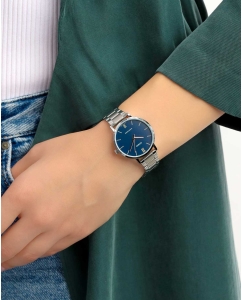 Купить Японские наручные часы Casio Collection LTP-VT01D-2B  в E-mobi