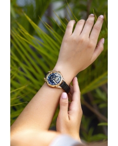 Купить Российские механические золотые наручные часы NIKA 1284.1.3.56A  в E-mobi