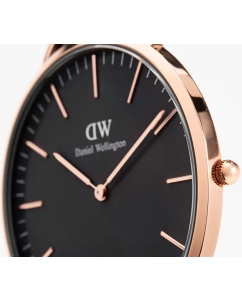 Купить Наручные часы Daniel Wellington Classic 36 Dover RG Black  в E-mobi